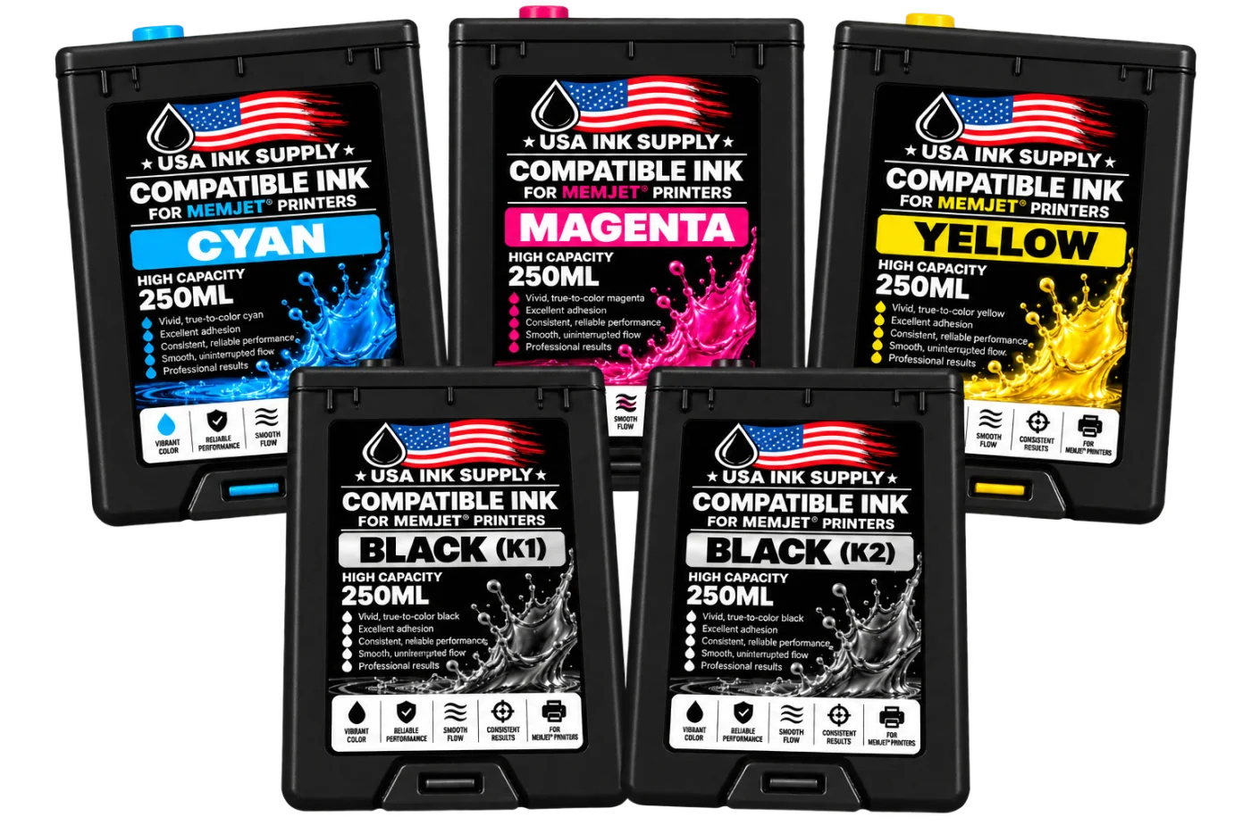 AstroJet Compatible MemJet 5-Pack Ink Set